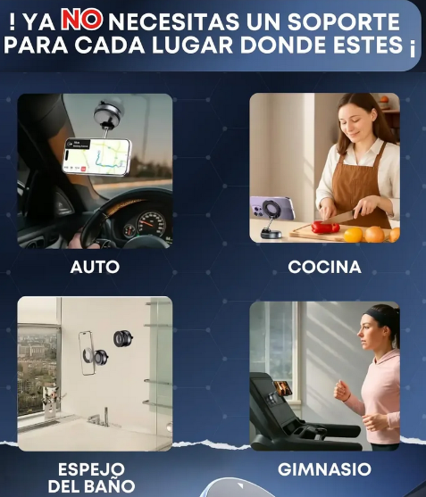 "Soporte magnetico 360" (oferta 2X1)